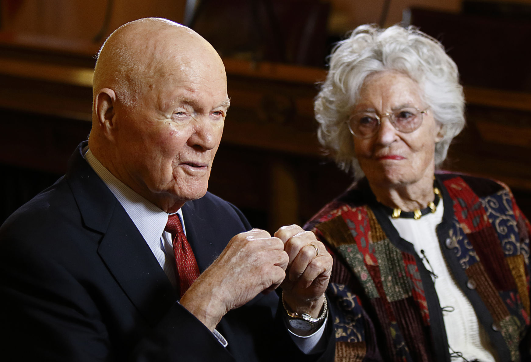 Annie Glenn, 2015